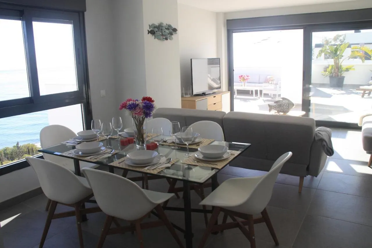 Almuñécar Sunny Penthouse Beach Apartment With Panoramic Views